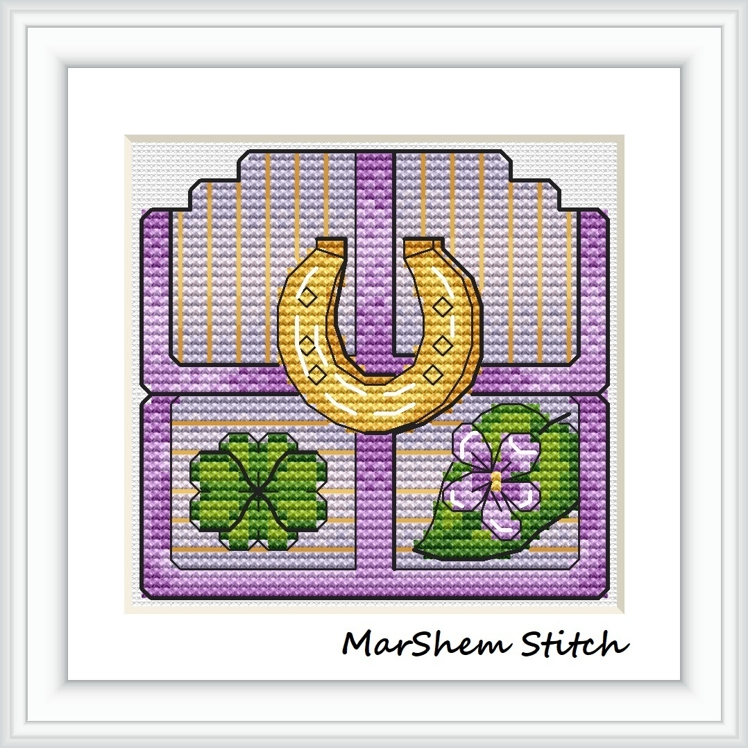 Chest of Luck Cross Stitch Pattern фото 1