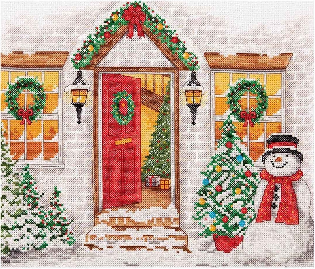 Christmas Reception Cross Stitch Kit фото 1