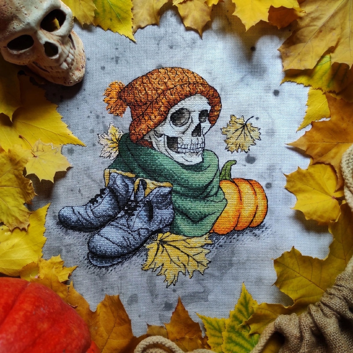 Last Autumn Cross Stitch Pattern фото 4
