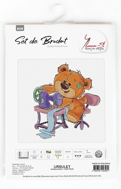 Teddy-bear 4 Cross Stitch Kit фото 2