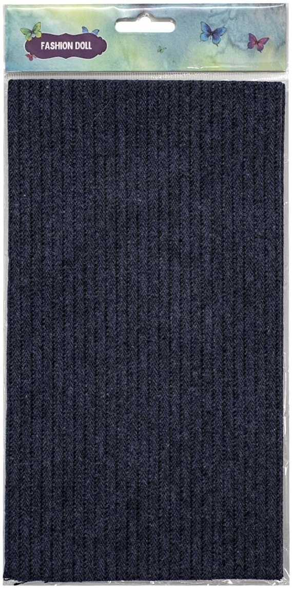 Navy Stripe-1 Patchwork Fabric фото 2