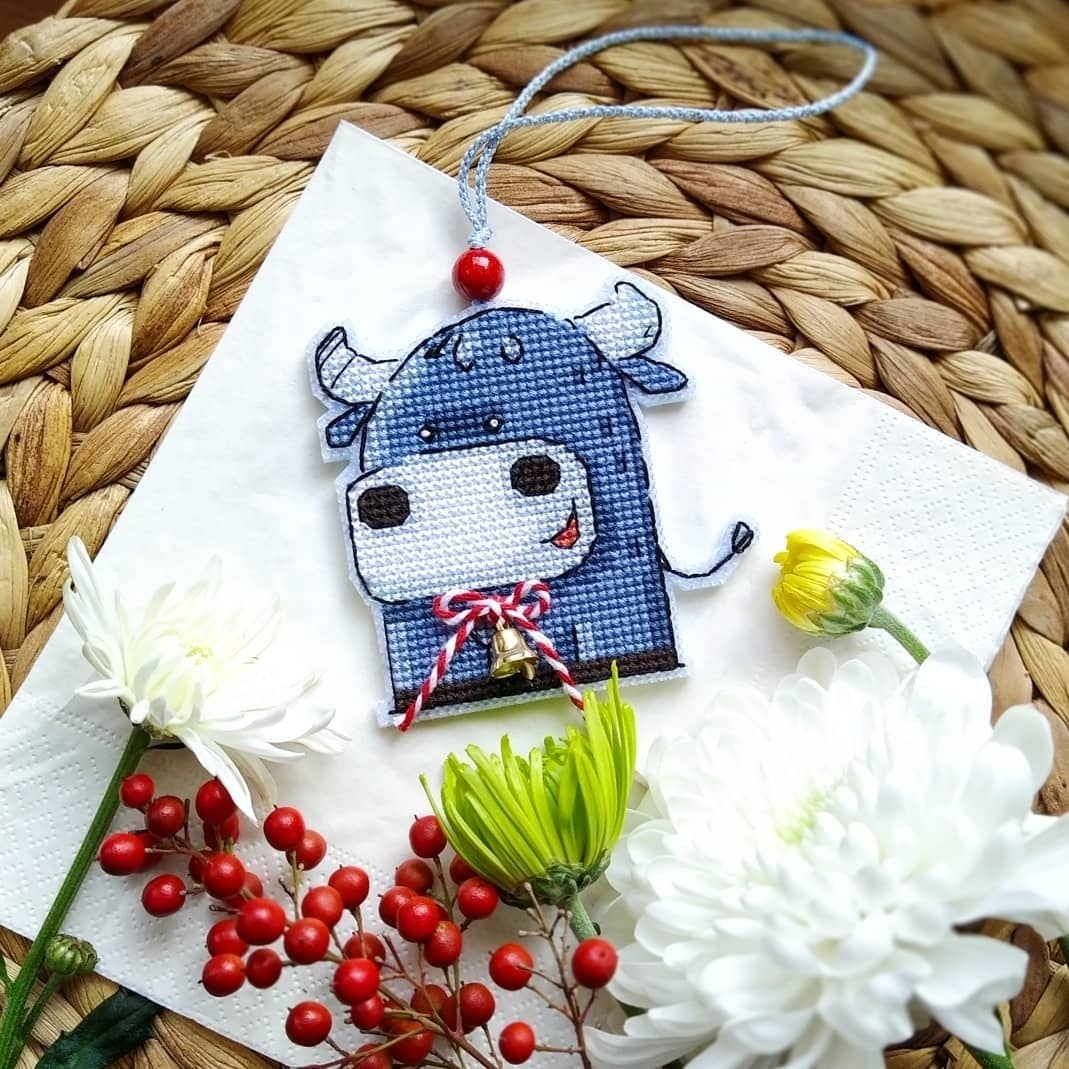 Bull Cross Stitch Pattern фото 10