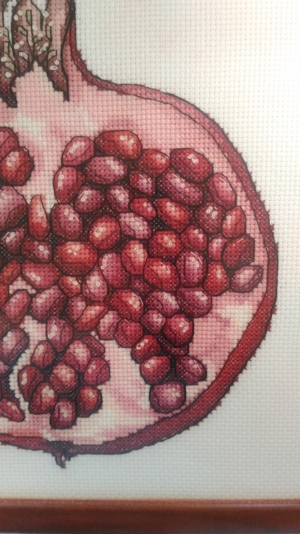 The Juicy Pomegranate Cross Stitch Pattern фото 3