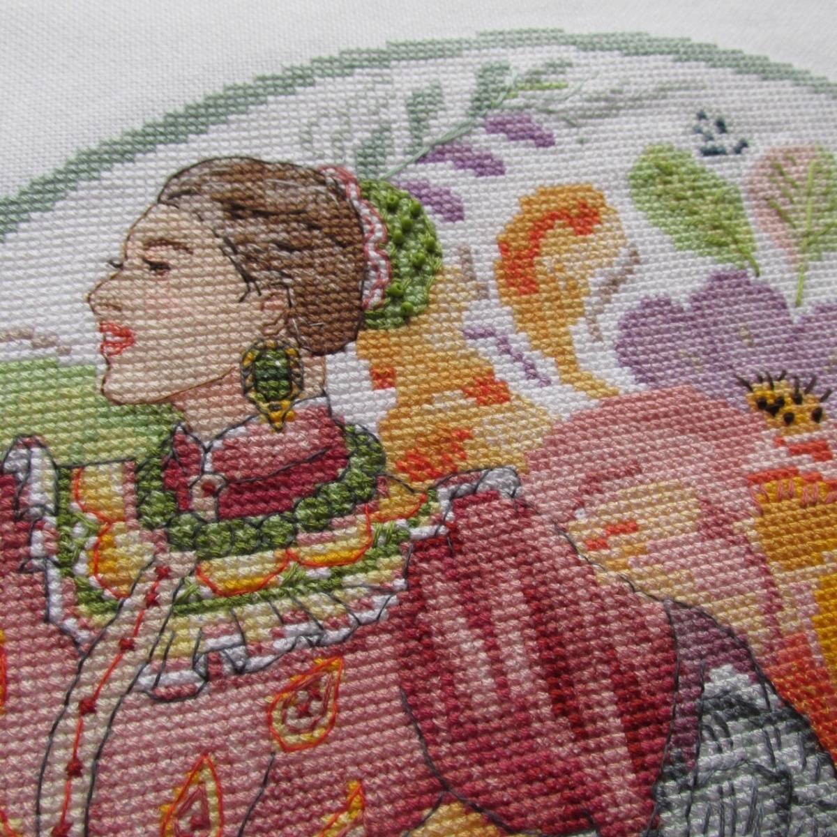 Semikarakorskaya Painting Cross Stitch Pattern фото 3