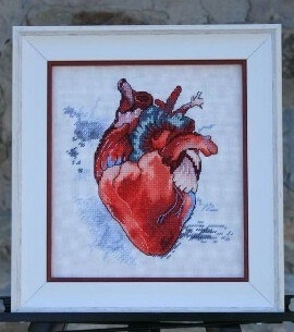 Heart Cross Stitch Pattern фото 4