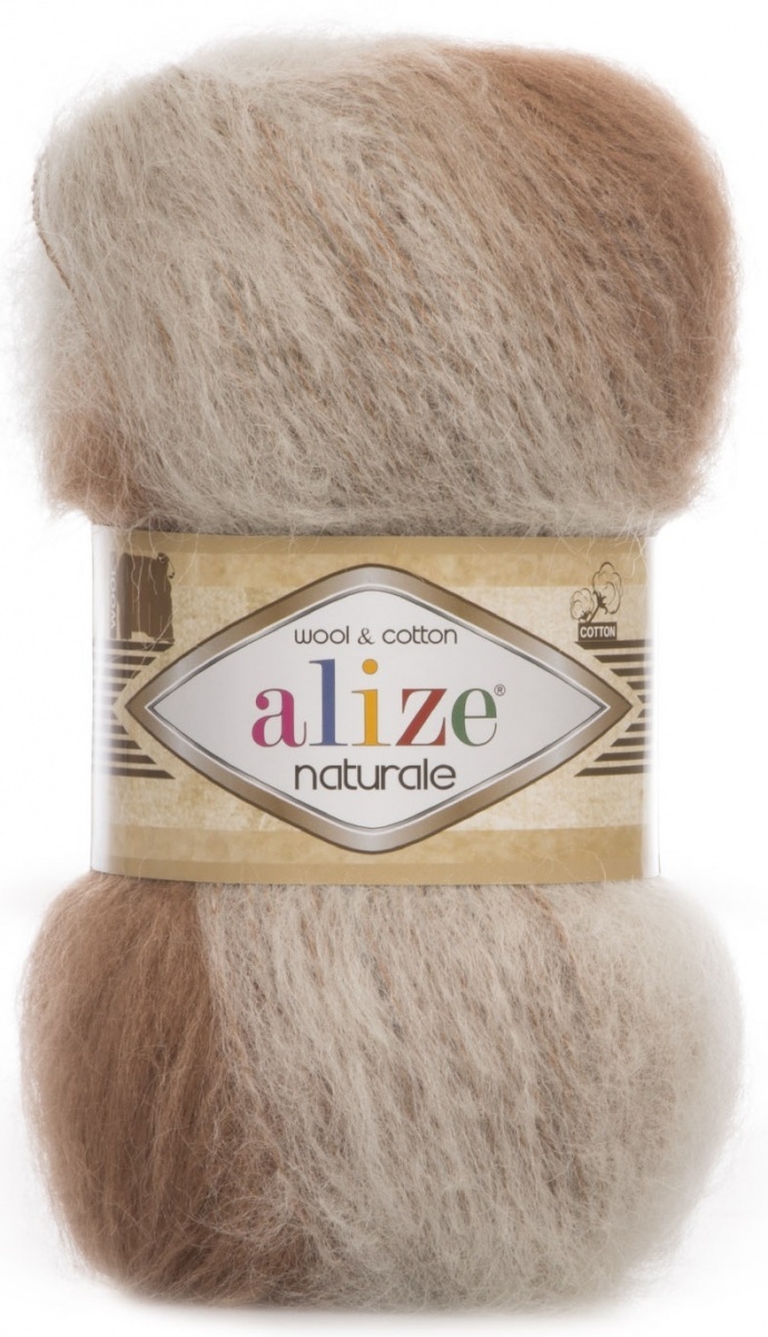 Alize Naturale, 60% Wool, 40% Cotton, 5 Skein Value Pack, 500g фото 36
