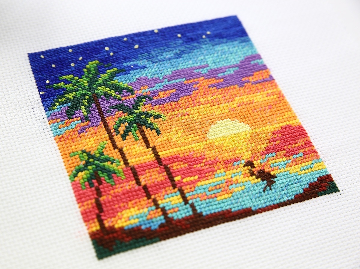 Sunny Island Cross Stitch Kit  фото 4