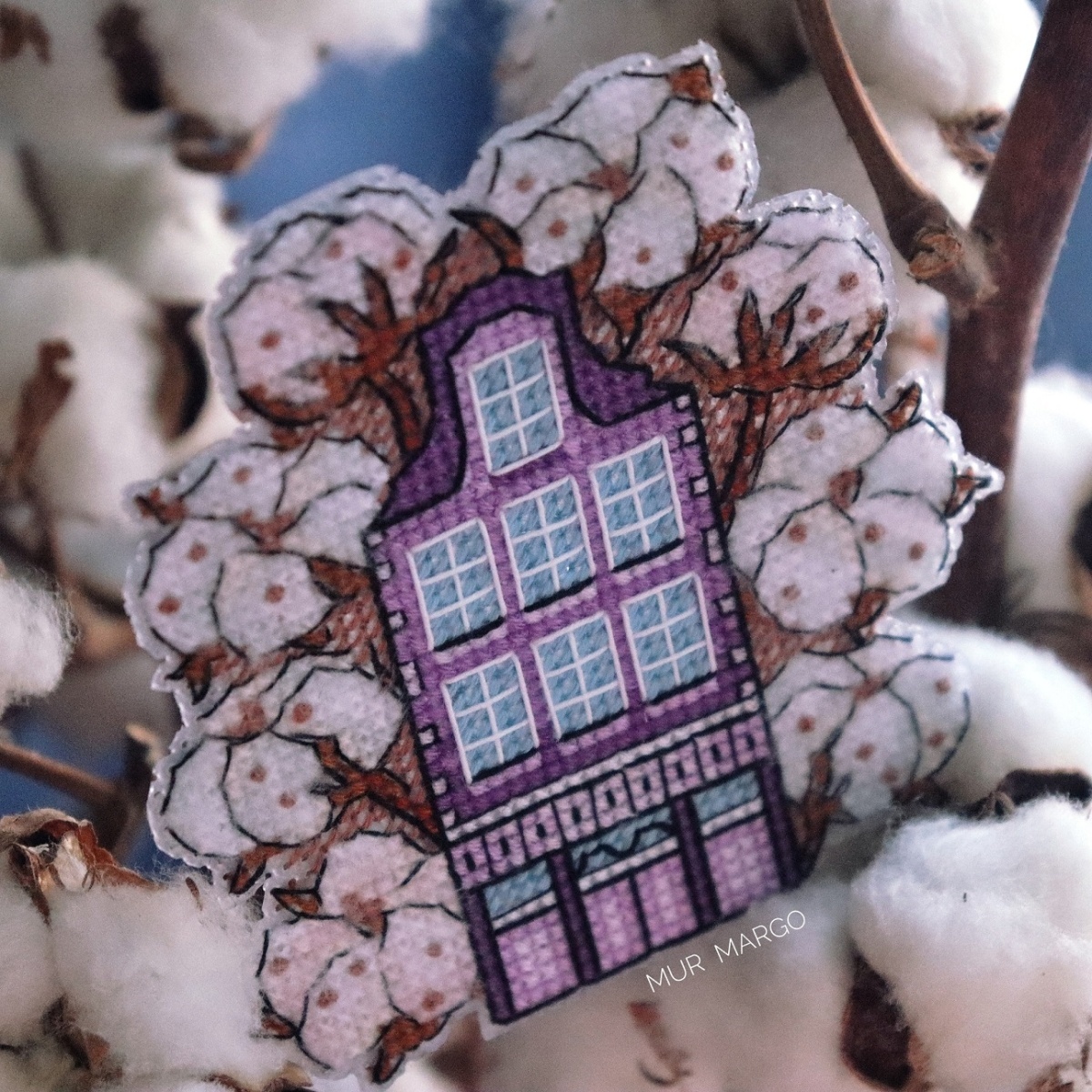 Holland. Cotton Cross Stitch Pattern фото 2