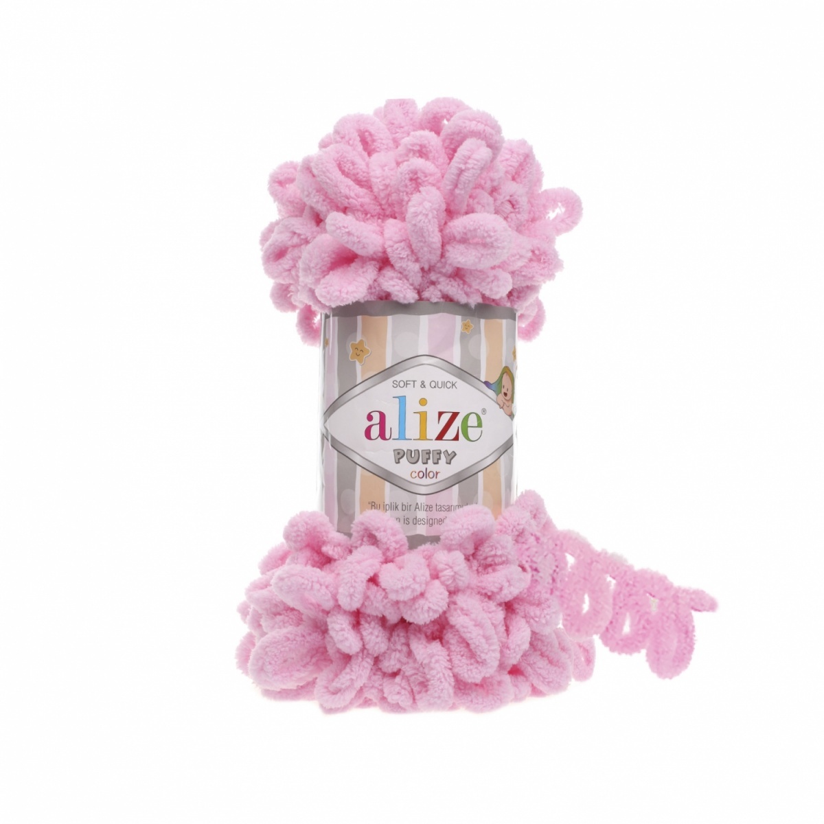Alize Puffy, 100% Micropolyester 5 Skein Value Pack, 500g фото 28