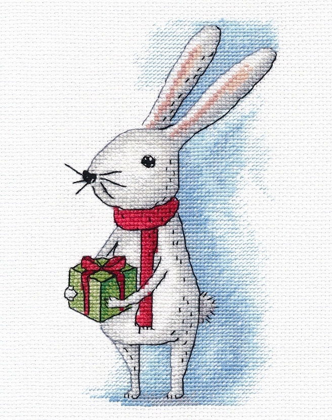 Long-Eared Hare Cross Stitch Kit  фото 1