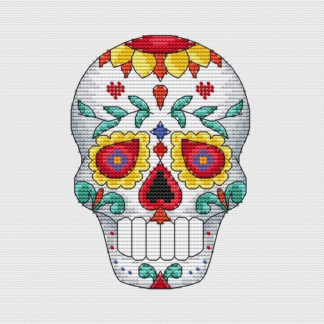 The Day of the Dead. Ivan Cross Stitch Pattern фото 1