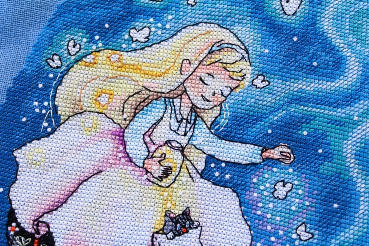 Night Fairy Cross Stitch Chart фото 7