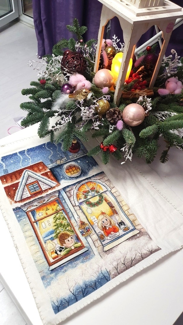 Love is... A Winter Fairytale for Two Cross Stitch Pattern фото 3