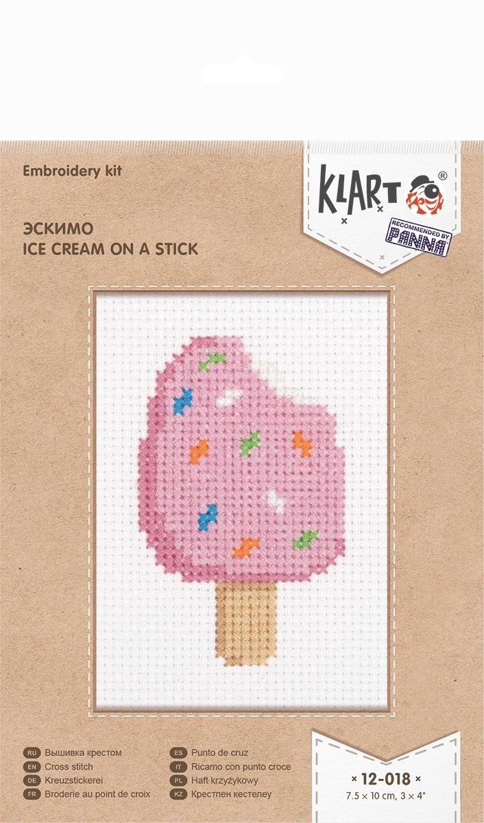 Ice Cream on a Stick Cross Stitch Kit фото 2