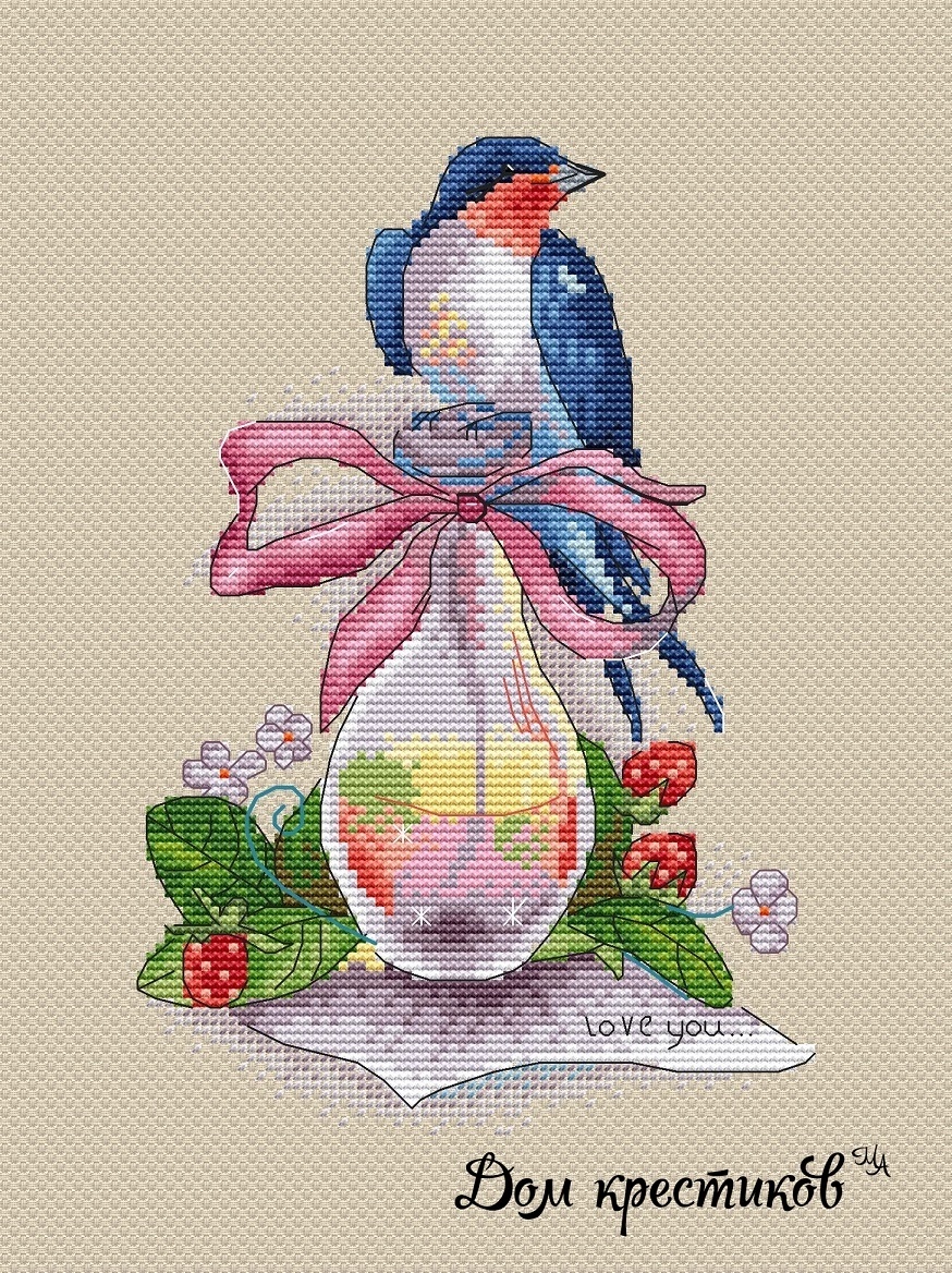 The Age of Fragrances Cross Stitch Pattern фото 1
