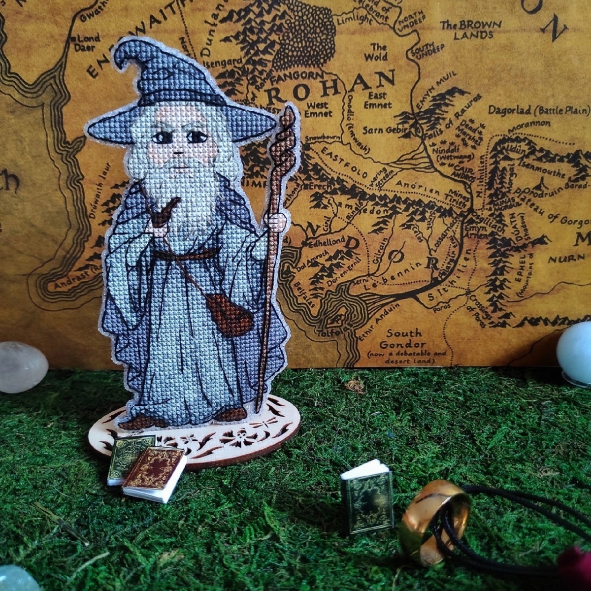 Middle-Earth. Gandalf Cross Stitch Pattern фото 3