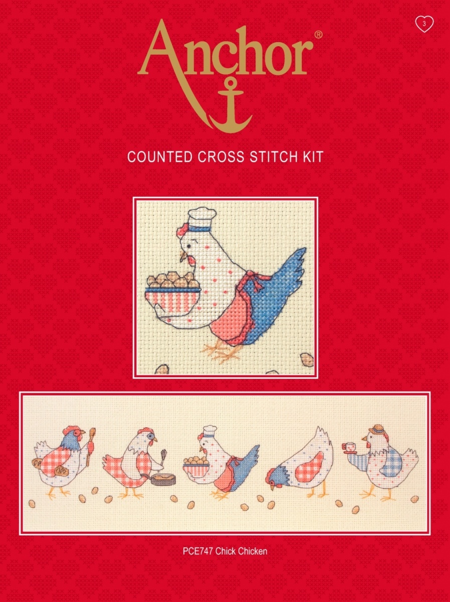 Chick Chicken Cross Stitch Kit фото 2