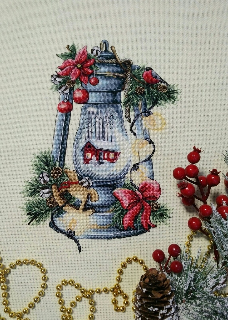 Light of Christmas Cross Stitch Pattern фото 4