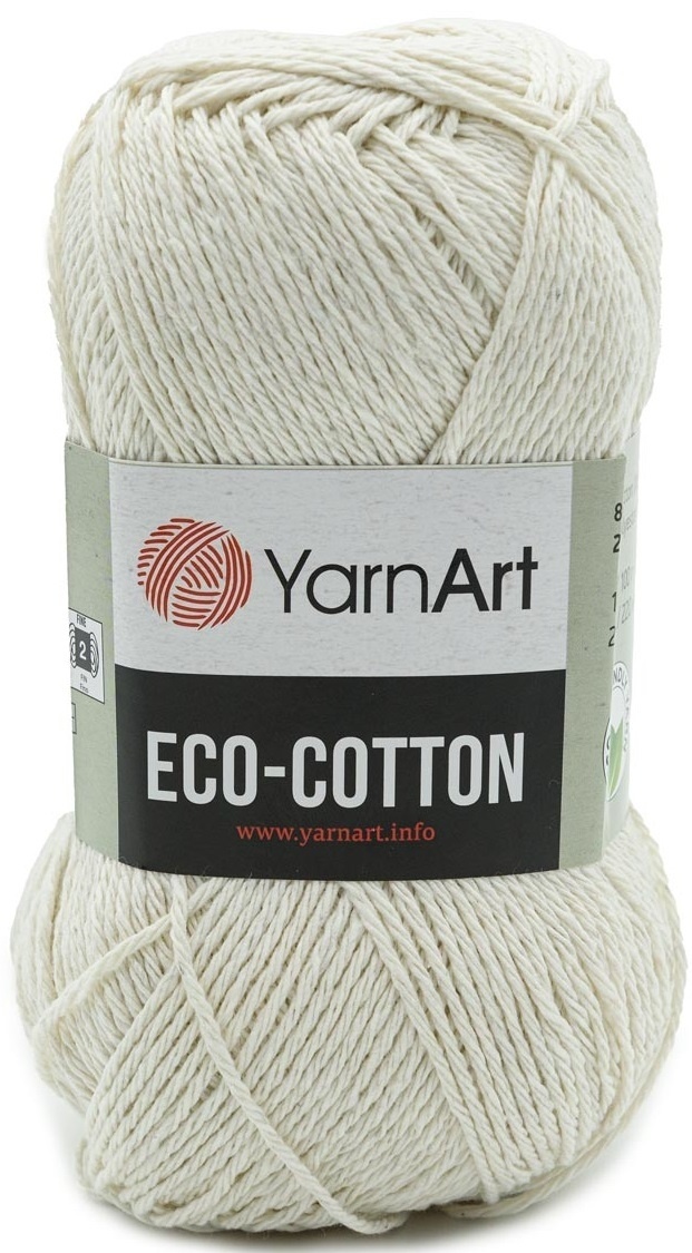 YarnArt Eco Cotton 85% cotton, 15% polyester, 5 Skein Value Pack, 500g фото 4