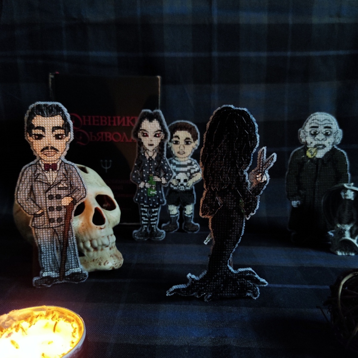 The Addams Family. Morticia Cross Stitch Pattern фото 9