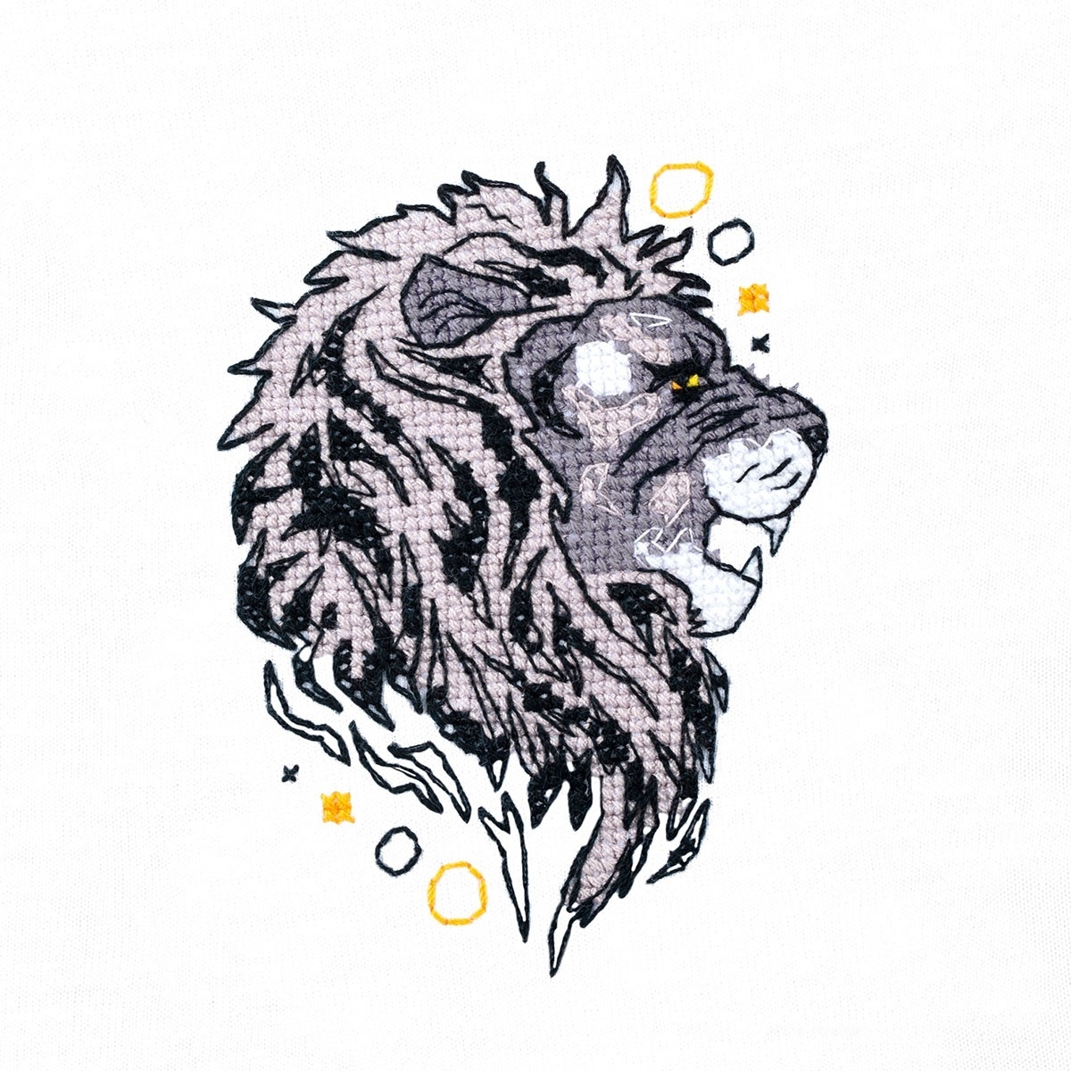 Lion Cross Stitch Kit by Sozvezdie фото 1