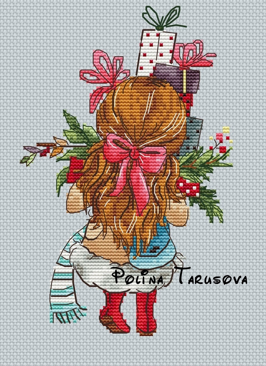 Gifts for Family Cross Stitch Pattern фото 1