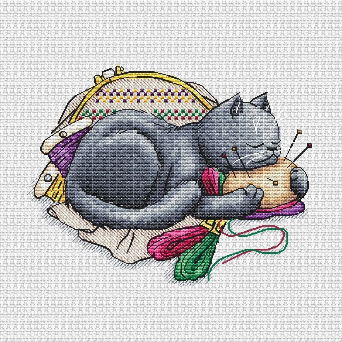Embroidery Helper Cross Stitch Pattern фото 1