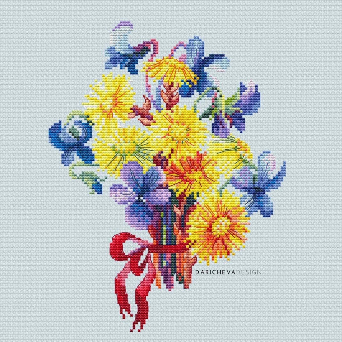 First Flowers Cross Stitch Pattern фото 4