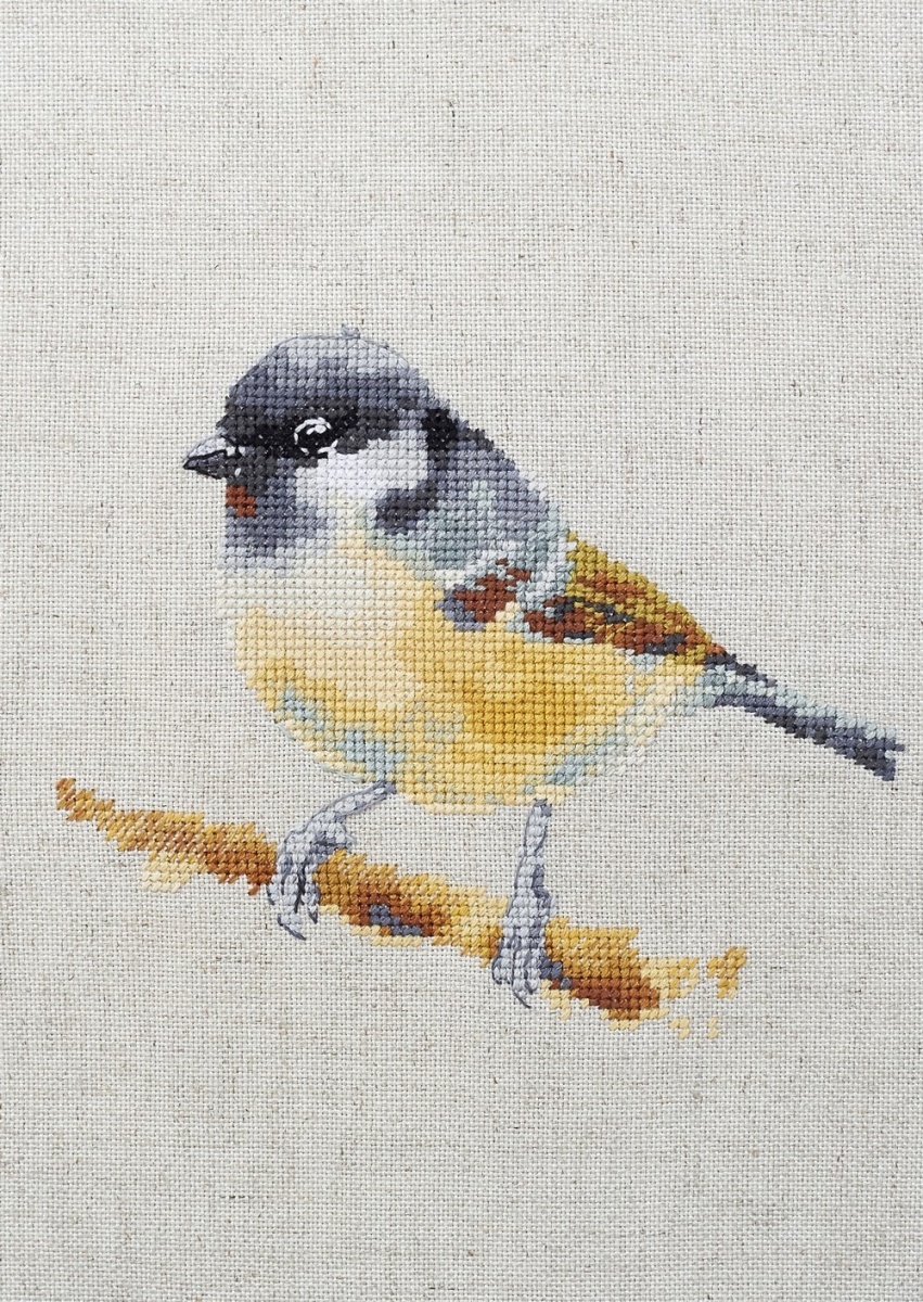 Watercolor Bird Cross Stitch Pattern фото 2