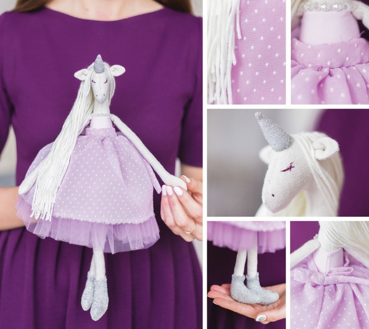 Unicorn Shailene Toy Sewing Kit фото 2