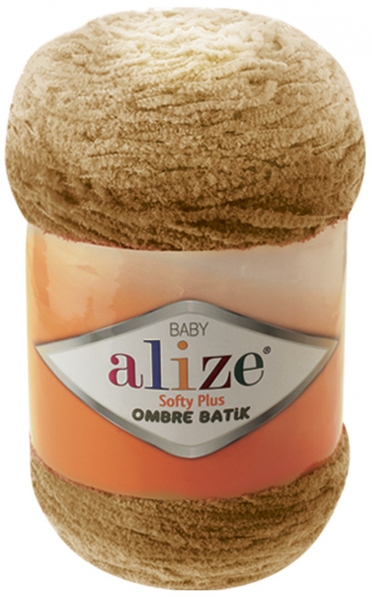 Alize Softy Plus Ombre Batik, 100% Micropolyester 1 Skein Value Pack, 500g фото 10