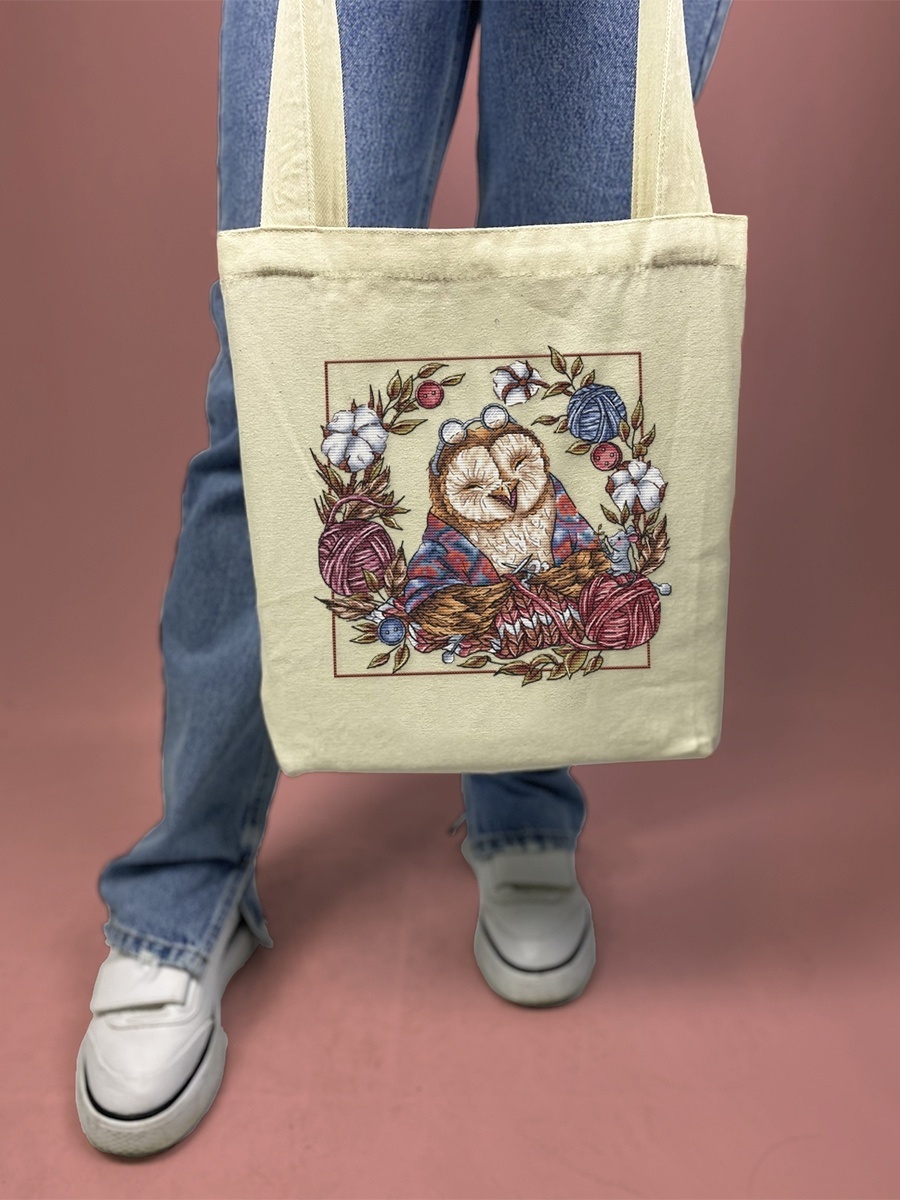 Granny Owl Cross Stitch Pattern фото 5