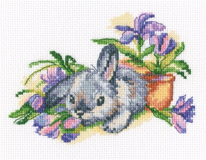 Eared and Curious Cross Stitch Kit фото 1
