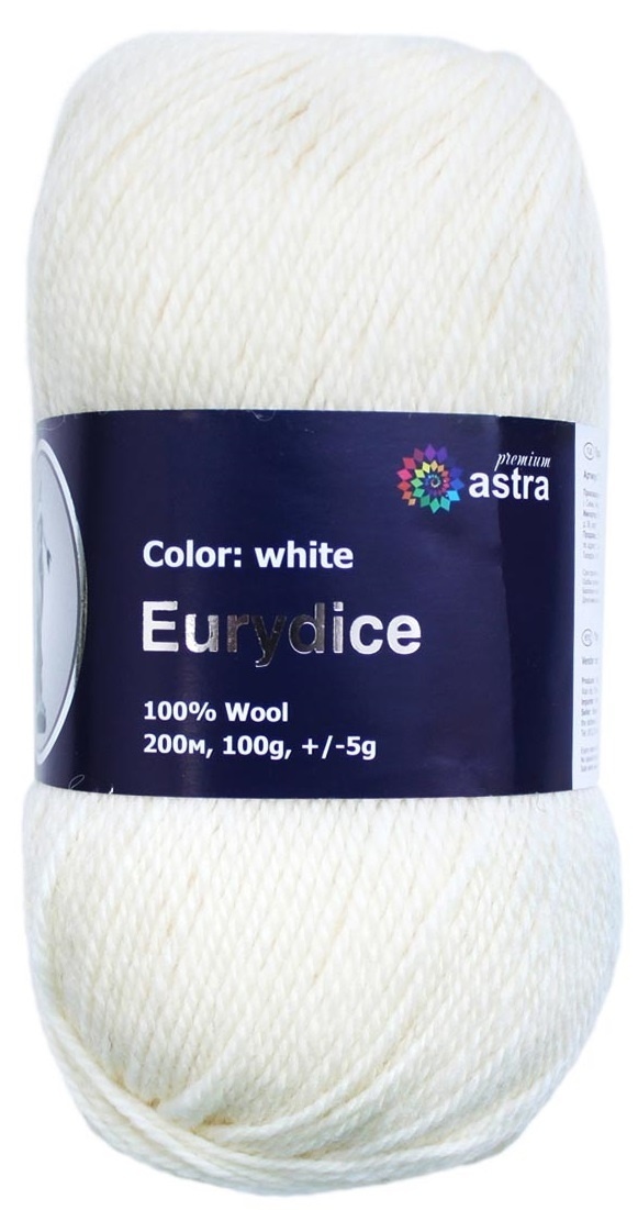 Astra Premium Eurydice, 100% wool, 3 Skein Value Pack, 300g фото 3