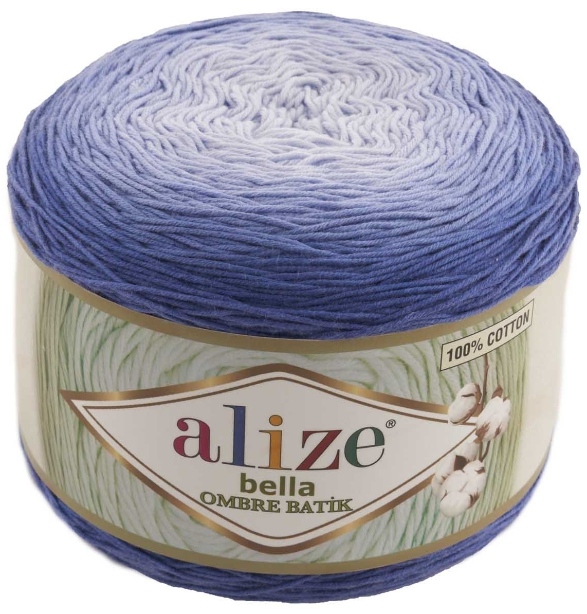 Alize Bella Ombre Batik 100% cotton, 2 Skein Value Pack, 500g фото 6