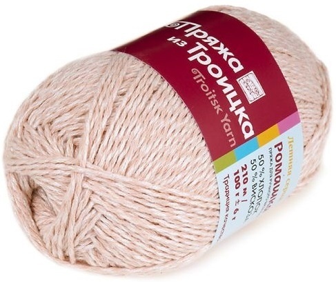 Troitsk Wool Camomile, 50% Cotton, 50% Viscose 5 Skein Value Pack, 500g фото 28