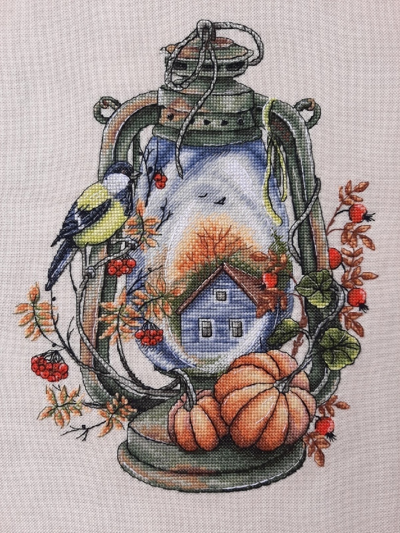 Autumn Colors Cross Stitch Pattern фото 2
