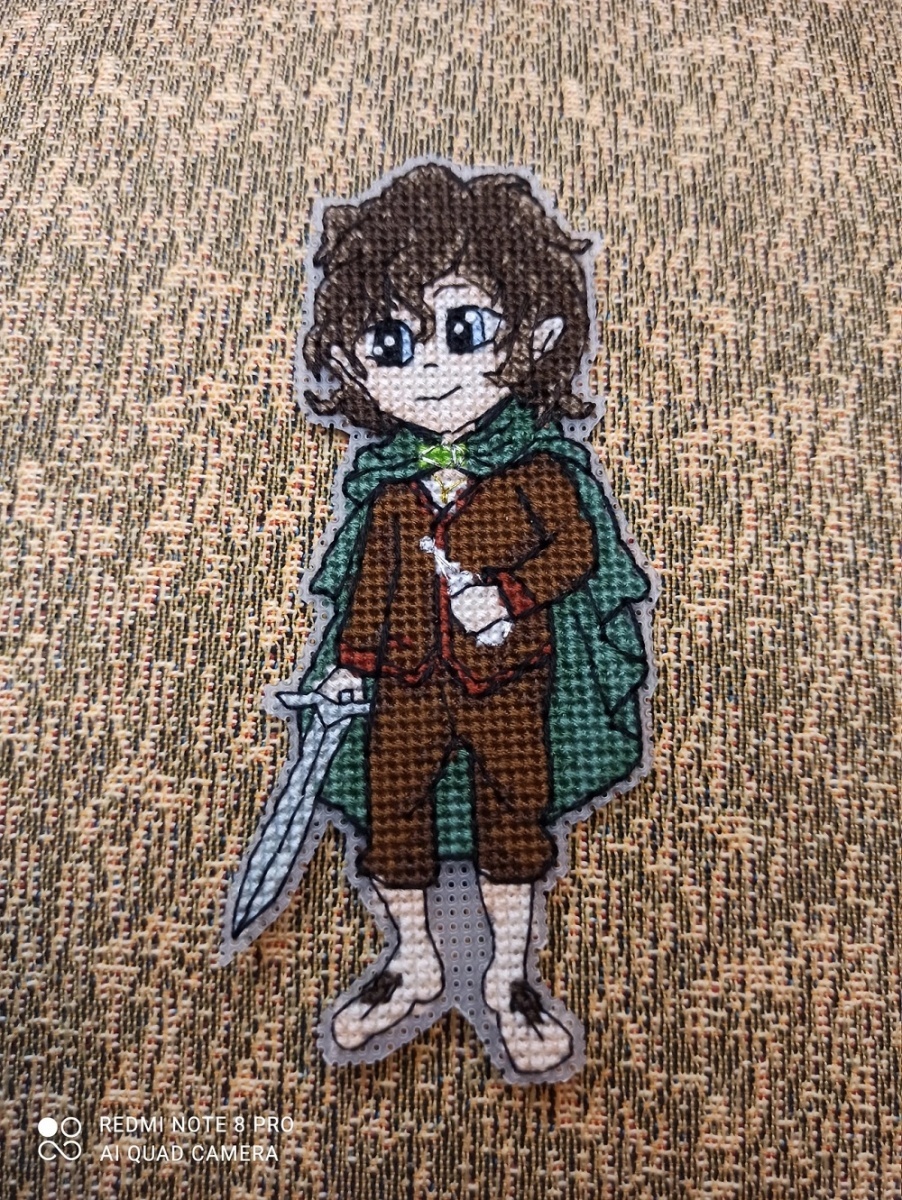 Middle-Earth. Frodo Cross Stitch Pattern фото 8