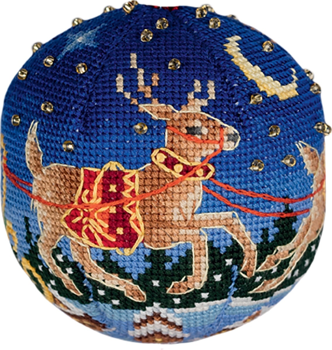 Christmas Ornament. Magic Night Cross Stitch Kit фото 4