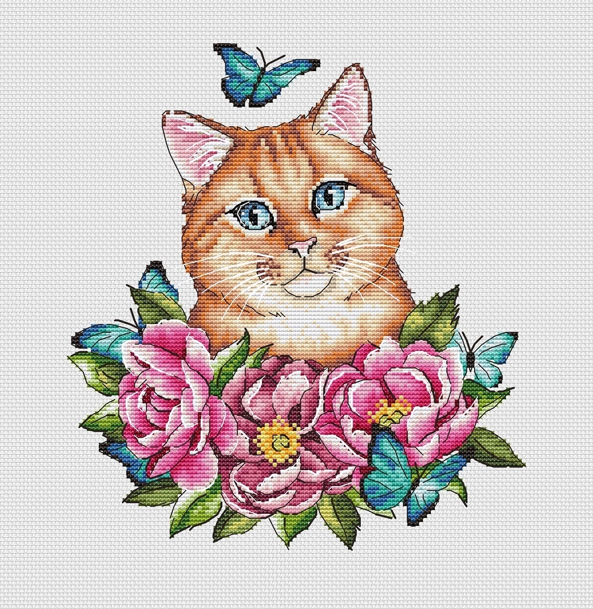 Cat Stepan Cross Stitch Pattern фото 1