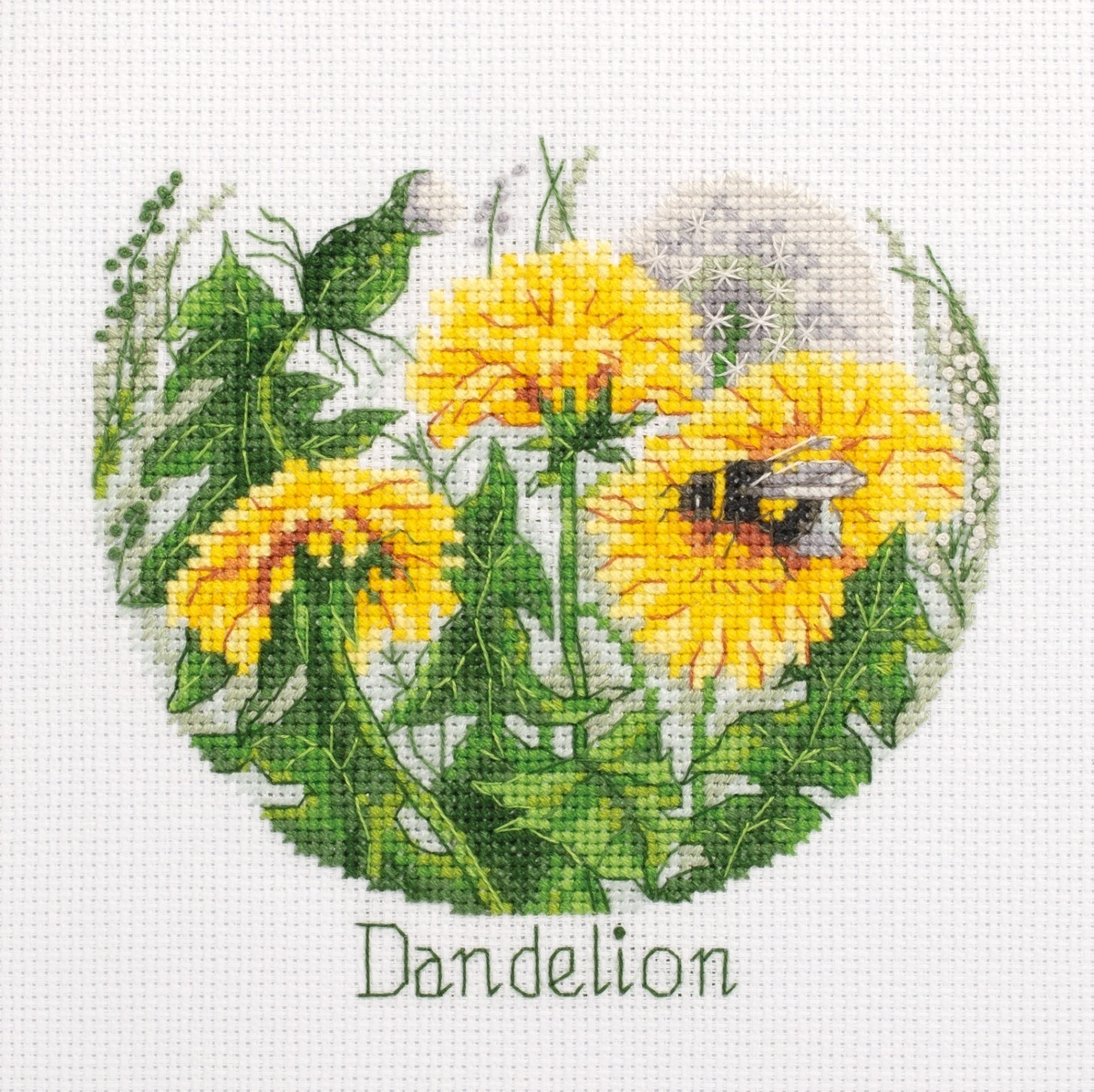 Flower Compliments. Dandelions Cross Stitch Kit фото 1