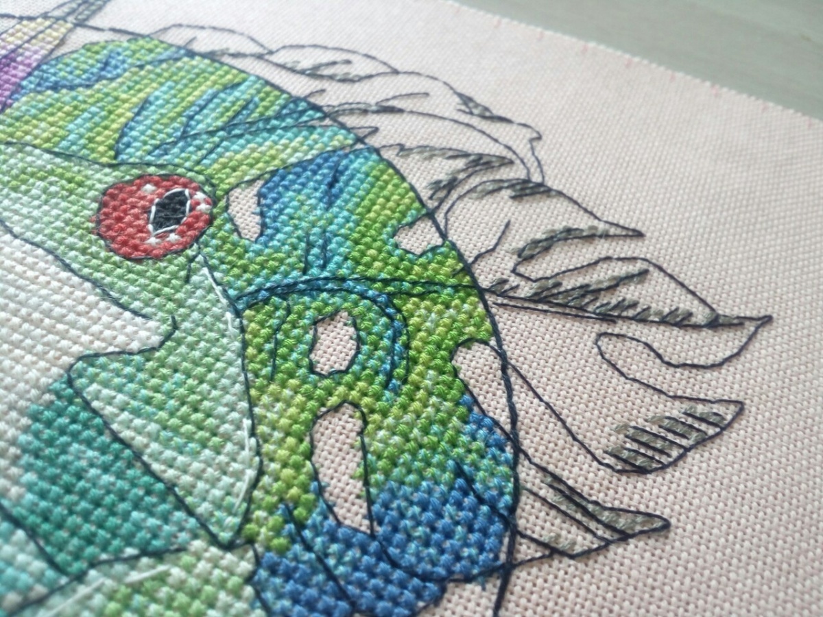 Tree Frog Cross Stitch Pattern фото 4
