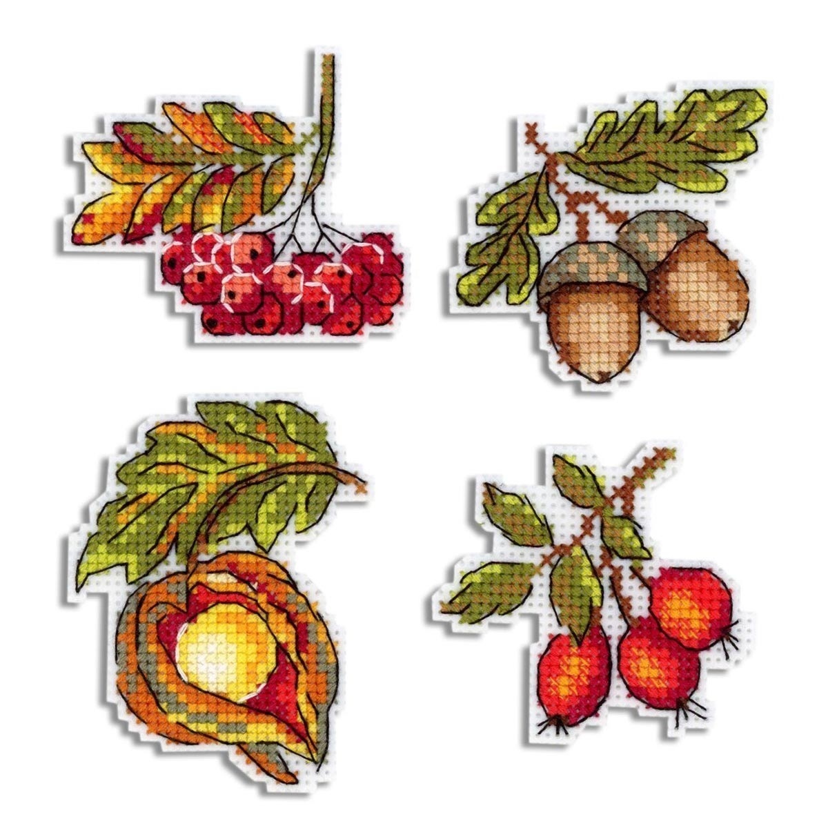 Magnets. Gifts of Autumn Cross Stitch Kit фото 1