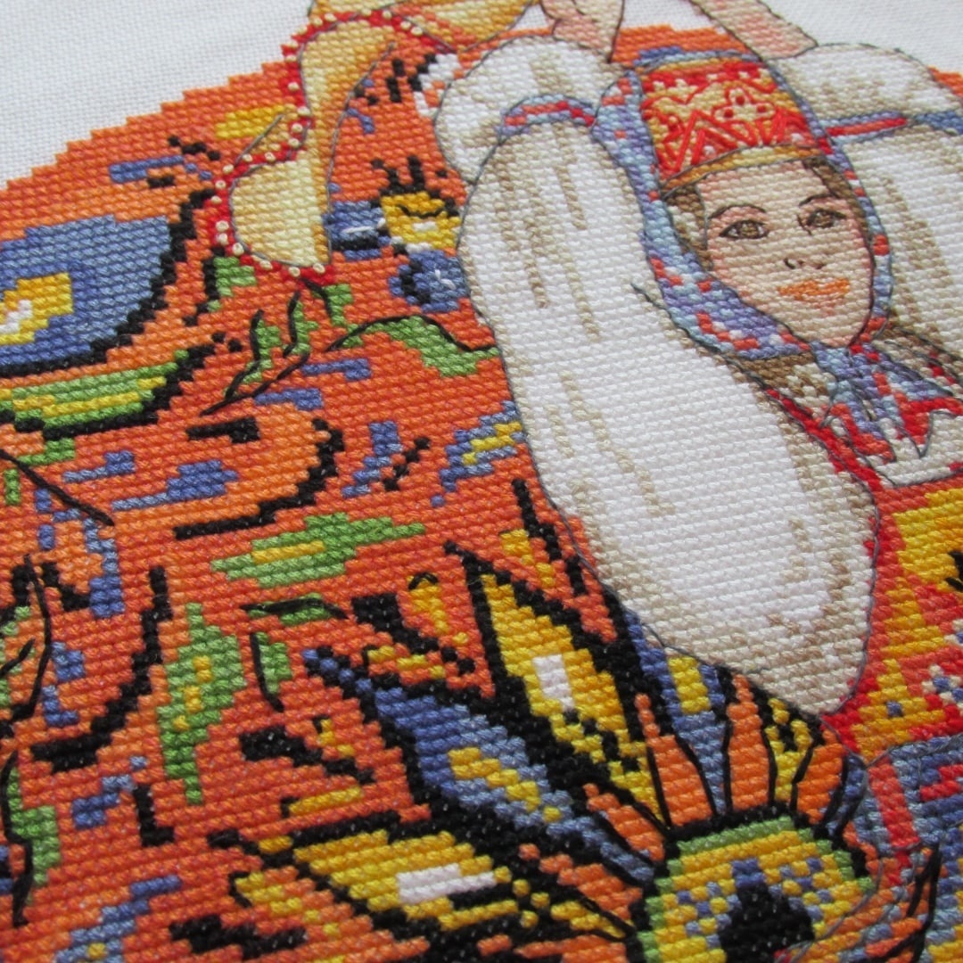 Obvinskaya Painting Cross Stitch Pattern фото 2