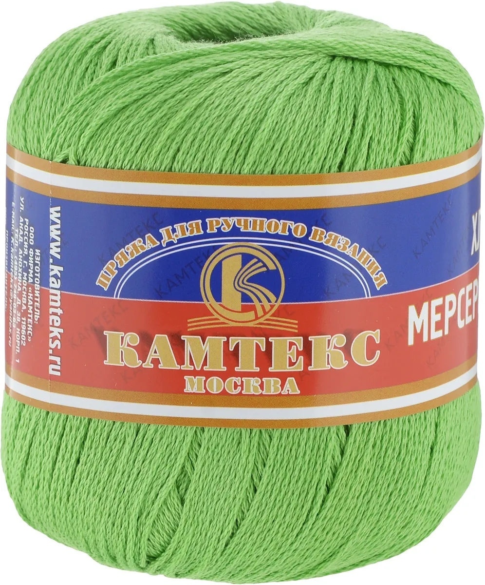 Kamteks Mercerized Cotton 100% mercerized cotton, 10 Skein Value Pack, 500g фото 14