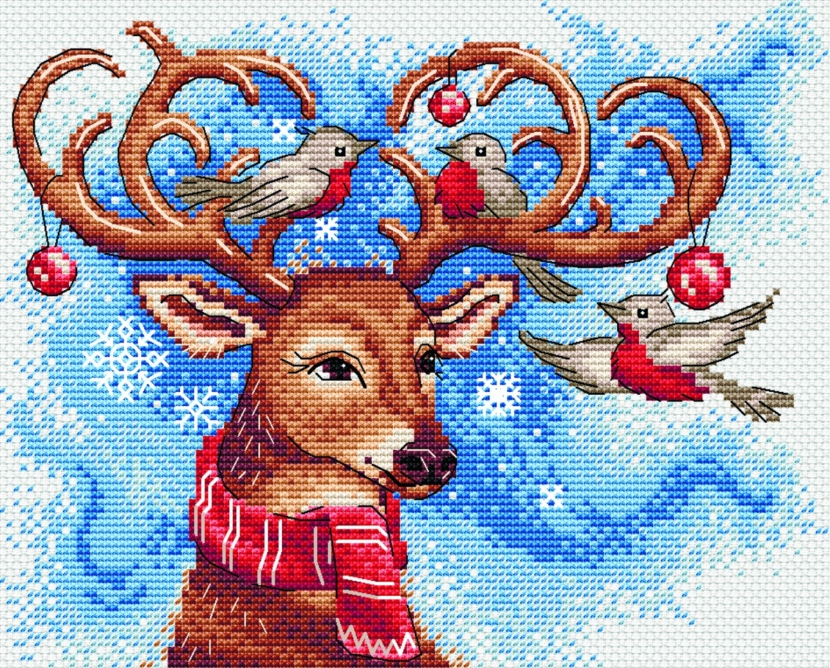 Dreamy Deer Cross Stitch Kit  фото 1
