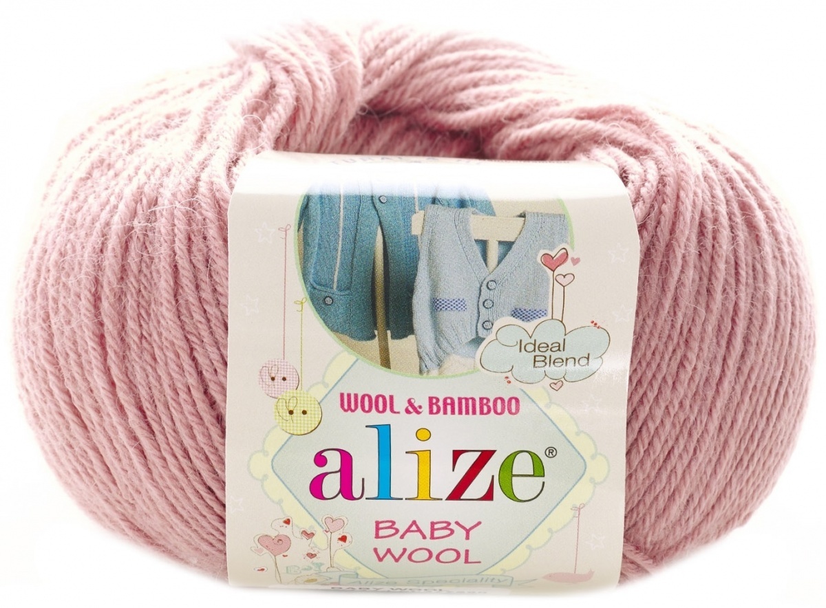 Alize Baby Wool, 40% wool, 20% bamboo, 40% acrylic 10 Skein Value Pack, 500g фото 2