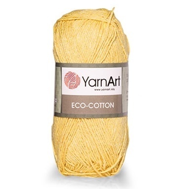 YarnArt Eco Cotton 85% cotton, 15% polyester, 5 Skein Value Pack, 500g фото 1
