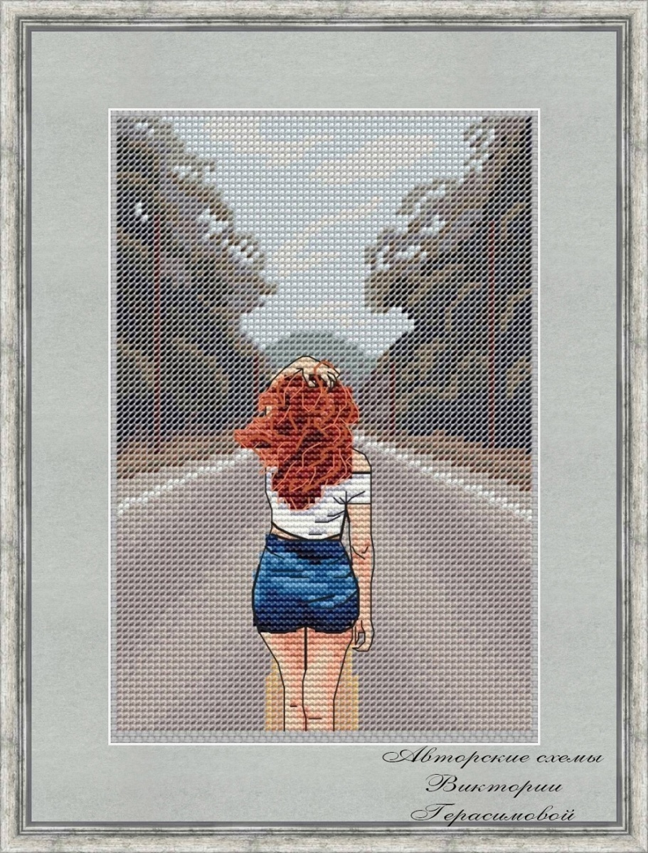The Road to the Dream Cross Stitch Pattern фото 3