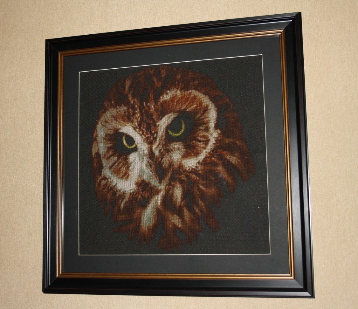 The Owl's Gaze Cross Stitch Pattern фото 2